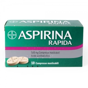 ASPIRINA RAPIDA*10CPRMAST500MG - Luckyfarma.it