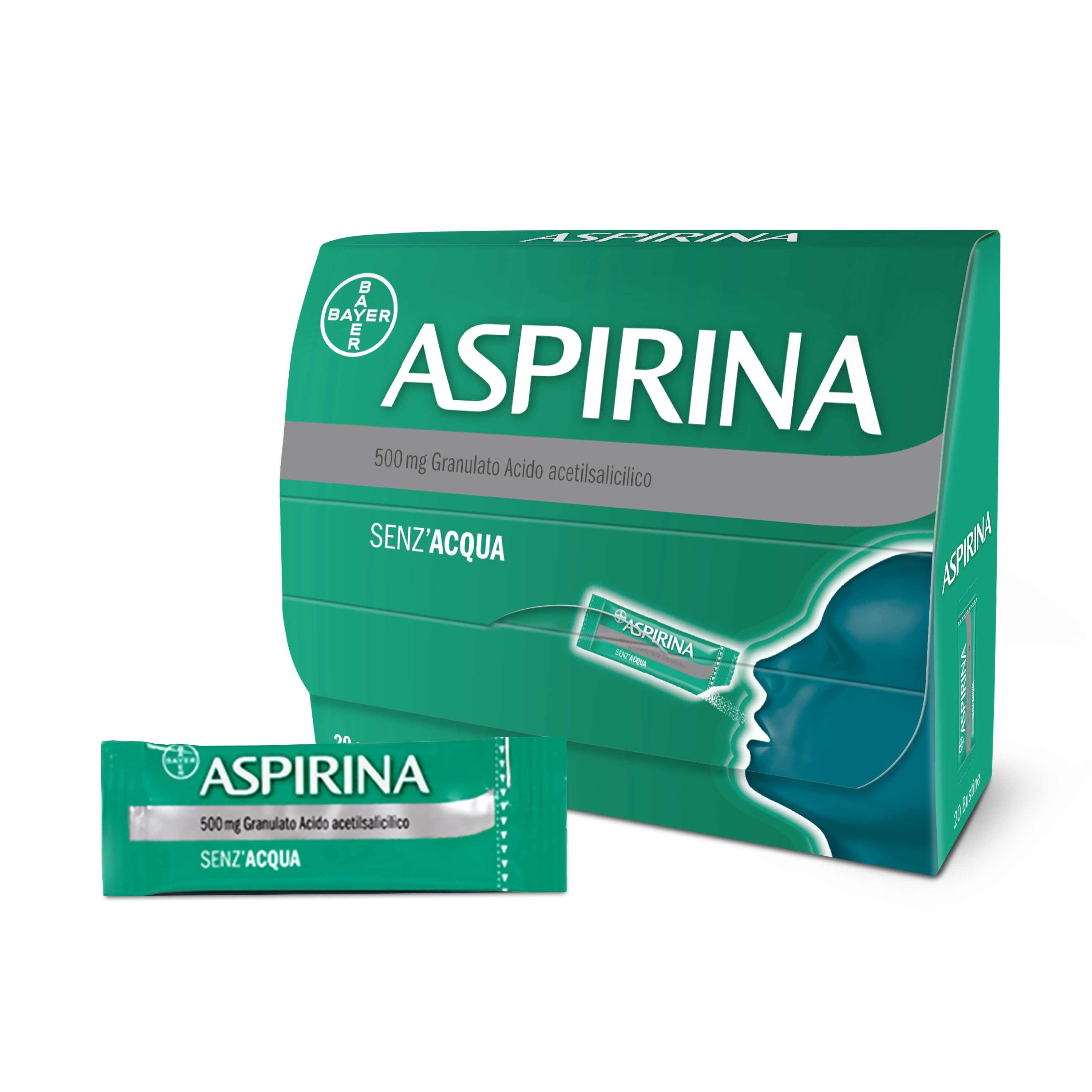ASPIRINA*OS GRAT 20BUST 500MG - Luckyfarma.it