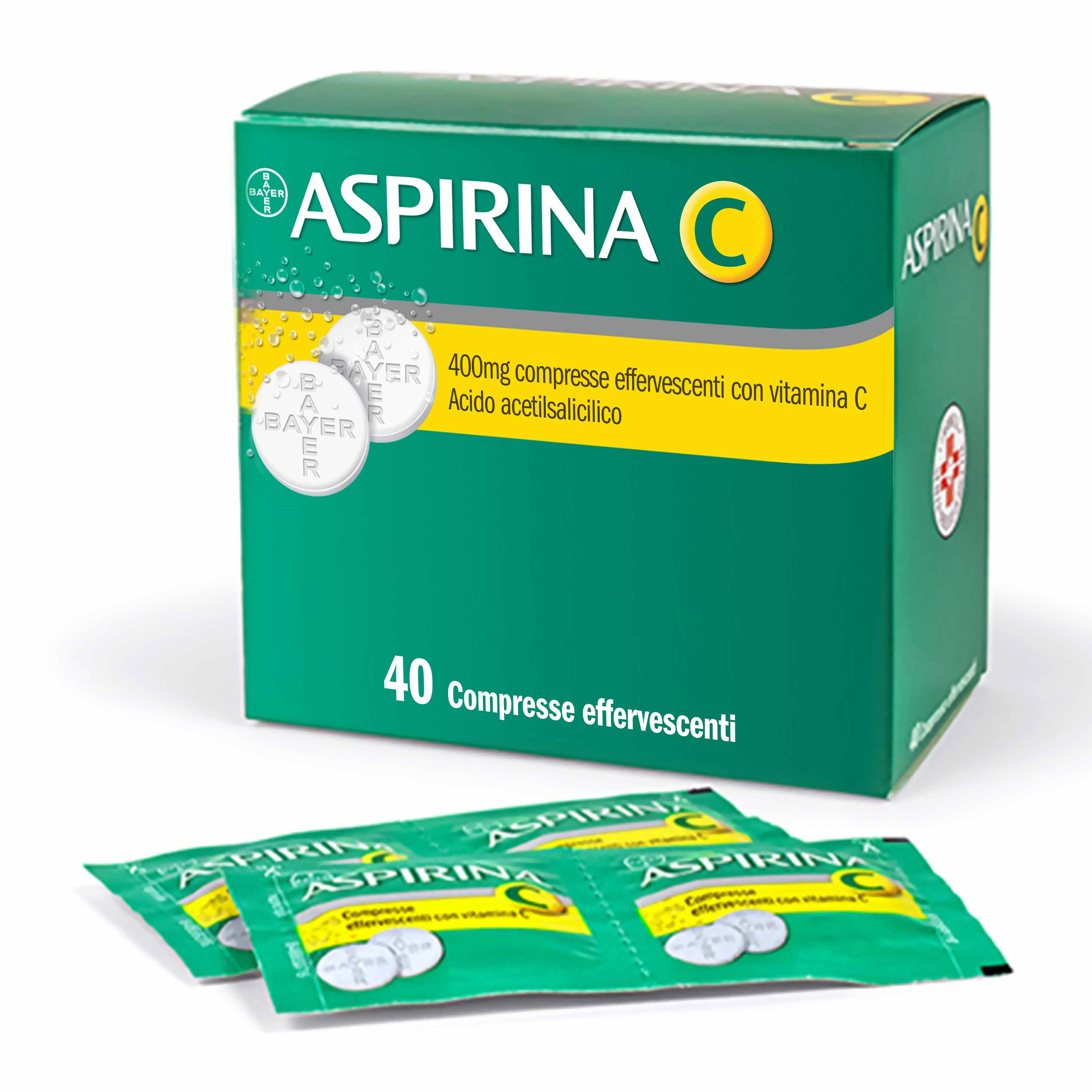 ASPIRINA C*40CPR EFF 400+240MG - Luckyfarma.it