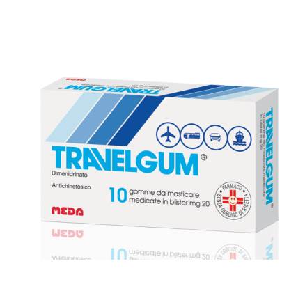 TRAVELGUM*10GOMME MAST 20MG - Luckyfarma.it