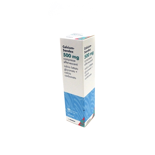 CALCIUM SANDOZ*20CPR EFF 500MG - Luckyfarma.it