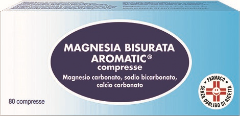 MAGNESIA BISURATA AROM*80CPR - Luckyfarma.it