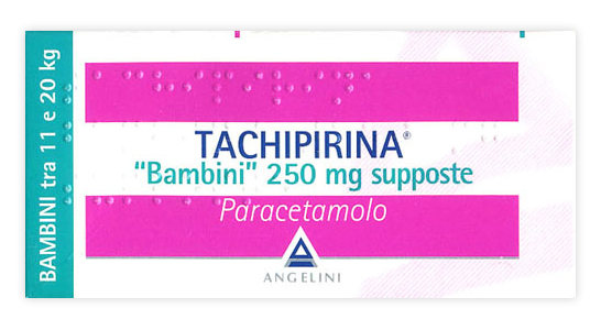 TACHIPIRINA*BB 10SUPP 250MG - Luckyfarma.it