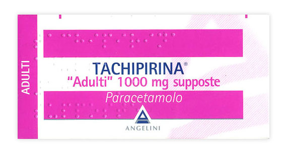 TACHIPIRINA*AD 10SUPP 1000MG - Luckyfarma.it