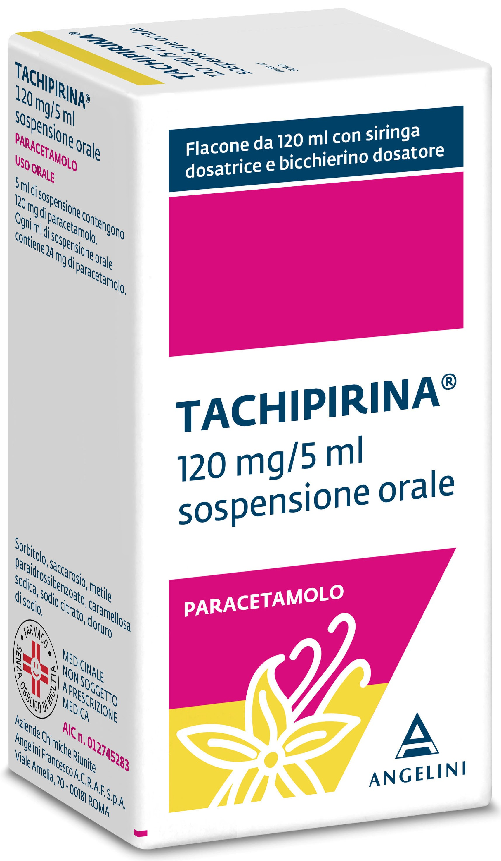TACHIPIRINA*SOSP 120ML VAN/CAR - Luckyfarma.it