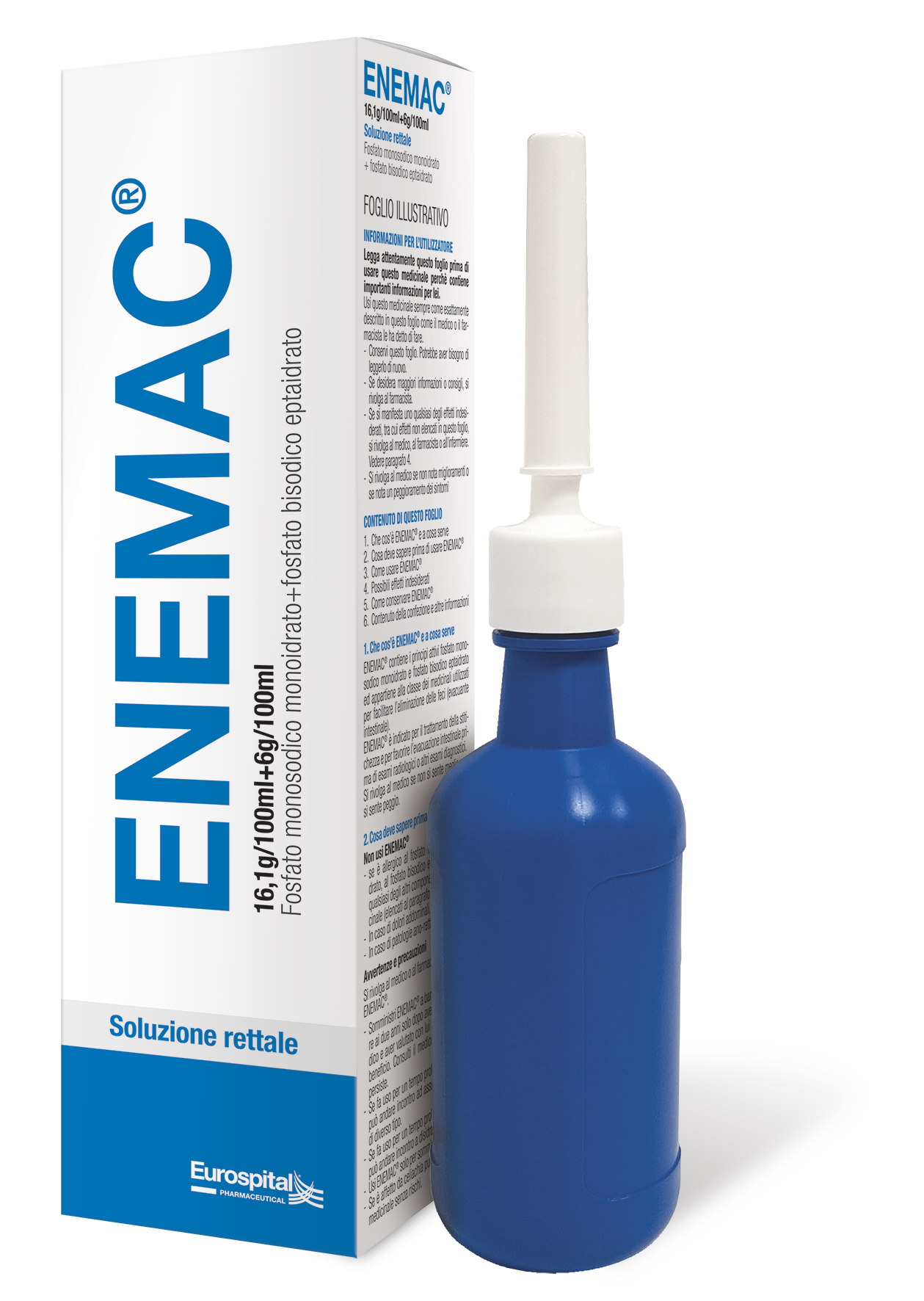 ENEMAC*FL 130ML 16,1+6/100ML - Luckyfarma.it