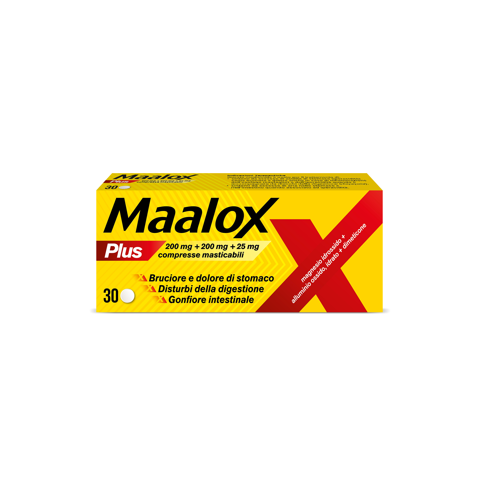 MAALOX PLUS*30CPR MAST - Luckyfarma.it