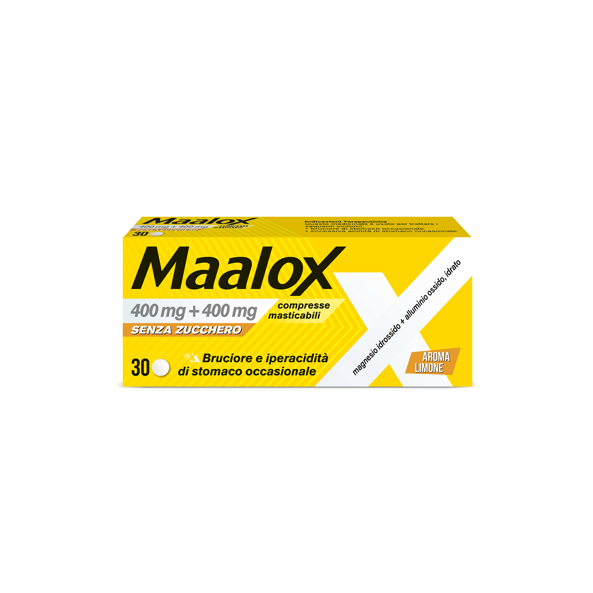 MAALOX*S/Z 30CPR LIMO400+400MG - Luckyfarma.it