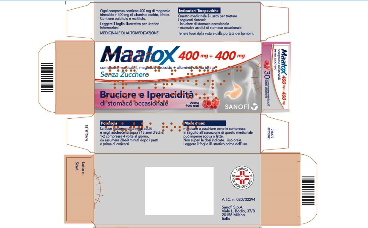 MAALOX*S/Z 30CPR MAST400+400MG - Luckyfarma.it