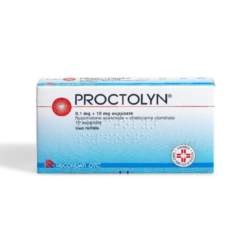 PROCTOLYN*10SUPP 0,1MG+10MG - Luckyfarma.it