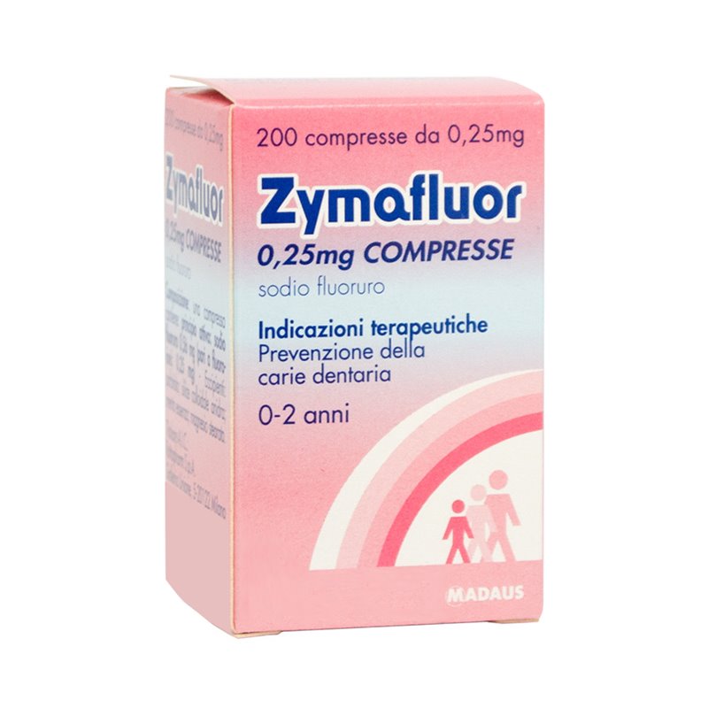 ZYMAFLUOR*200CPR 0,25MG - Luckyfarma.it