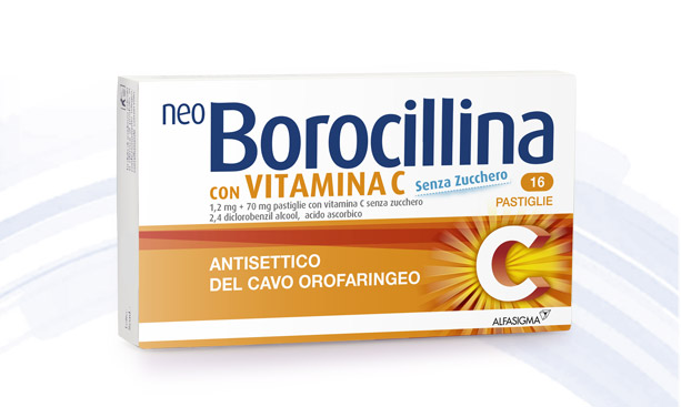 NEOBOROCILLINA C*16PAST S/Z - Luckyfarma.it