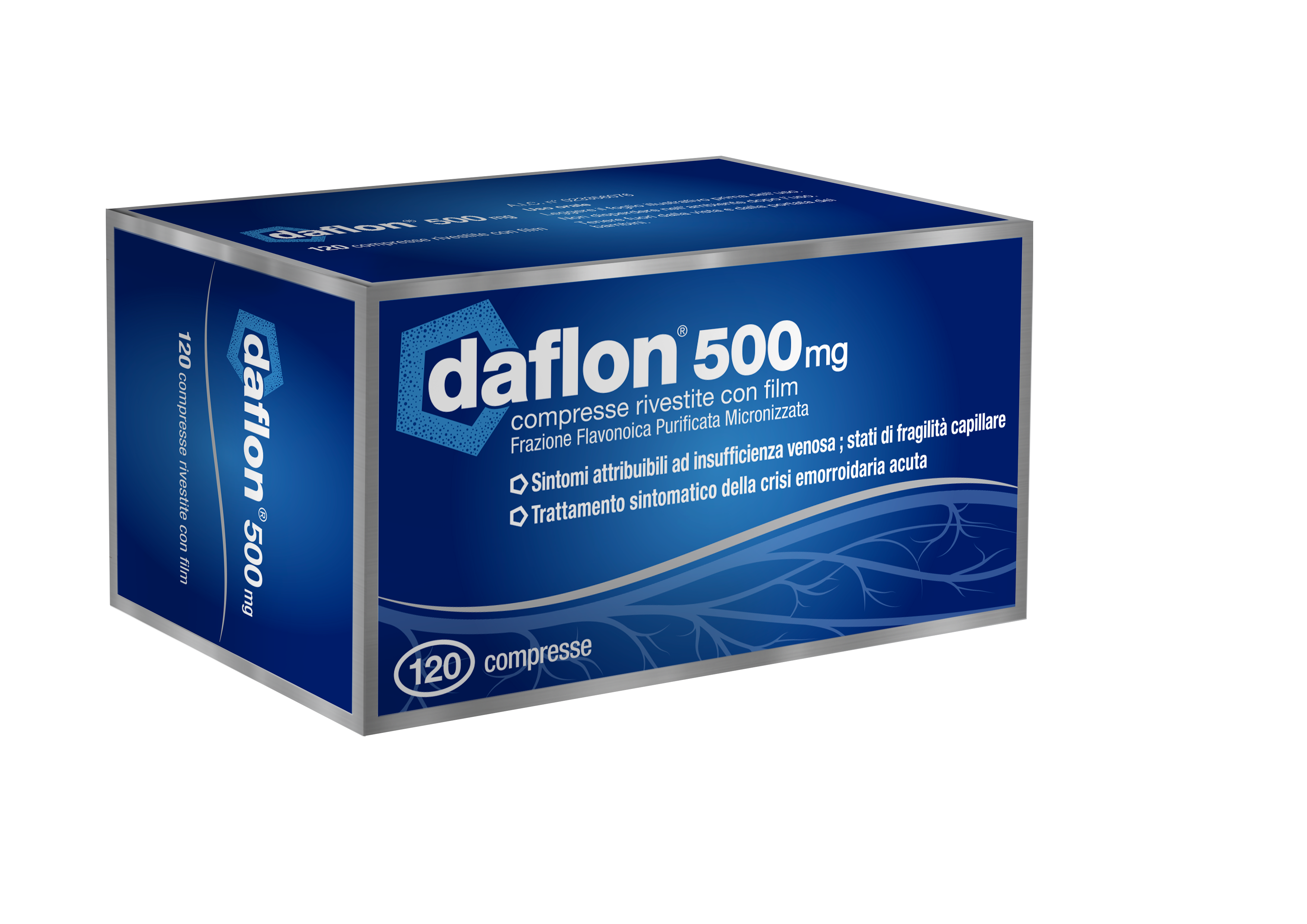 DAFLON*120CPR RIV 500MG - Luckyfarma.it