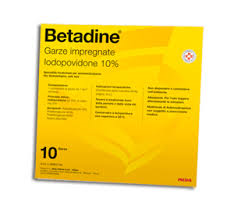 BETADINE*10GARZE IMPREGN 10x10 - Luckyfarma.it