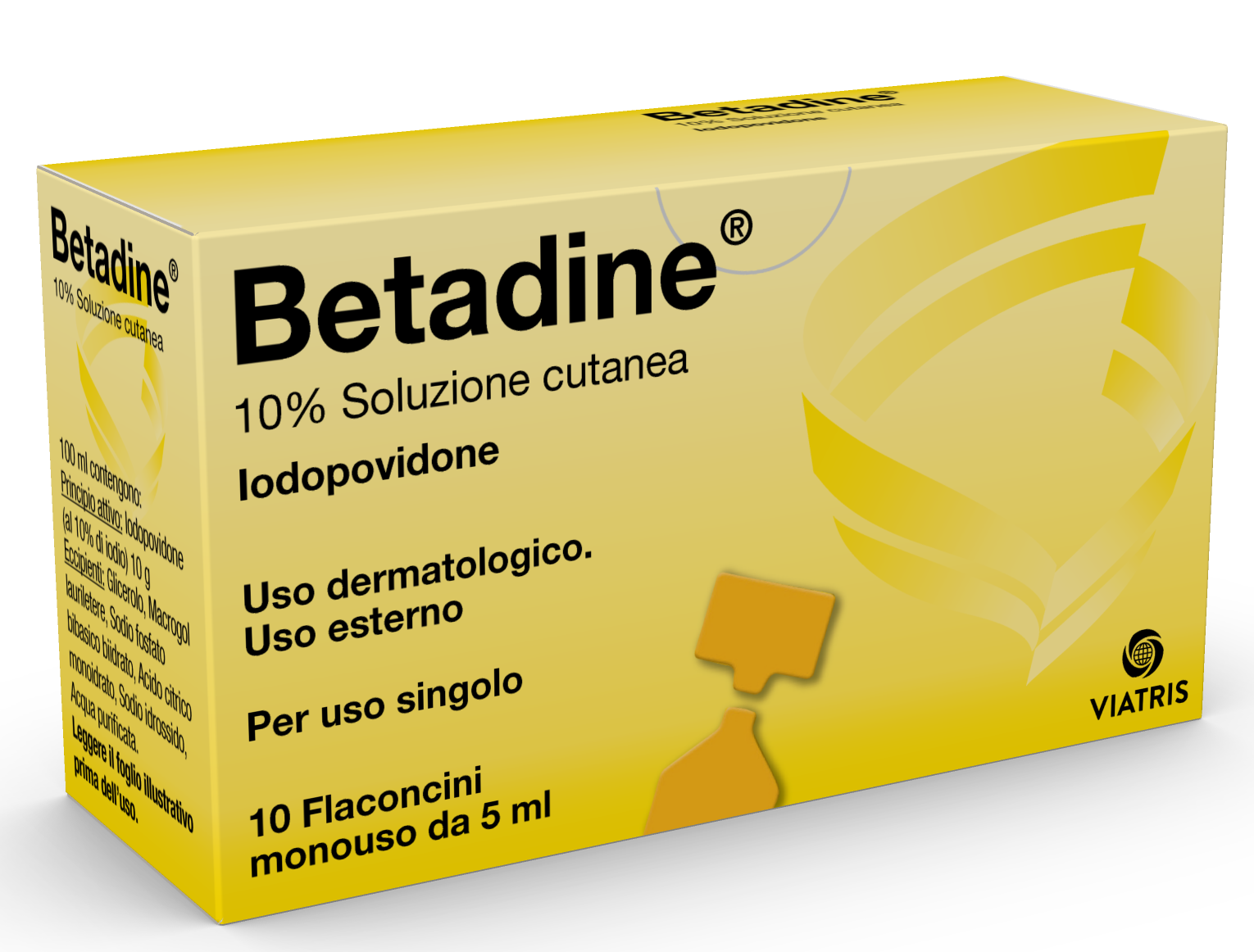 BETADINE*SOL CUT 10FL 5ML 10% - Luckyfarma.it