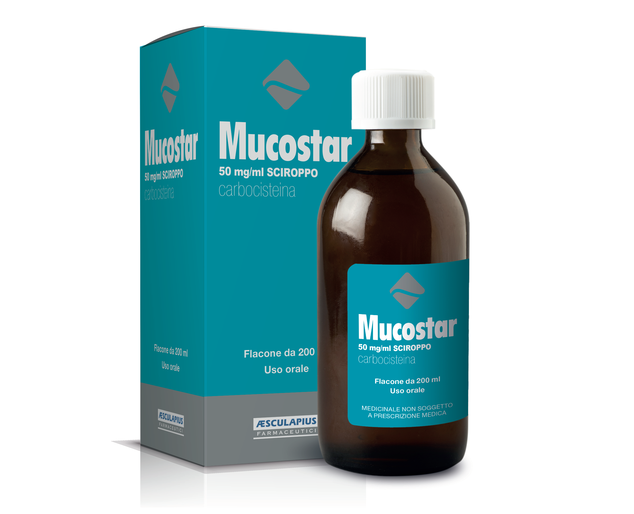 MUCOSTAR*SCIR FL 200ML 50MG/ML - Luckyfarma.it