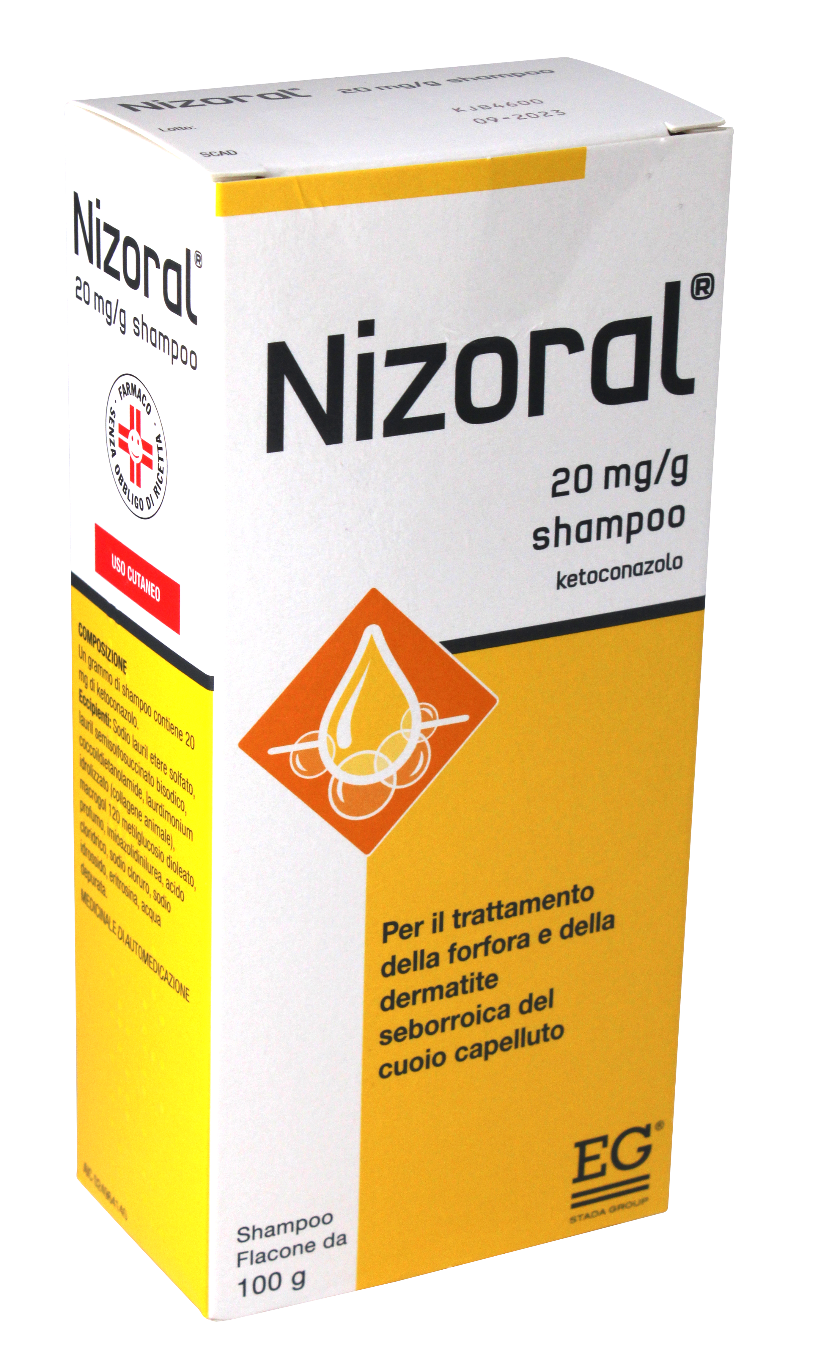 NIZORAL*SHAMPOO FL 100G 20MG/G - Luckyfarma.it