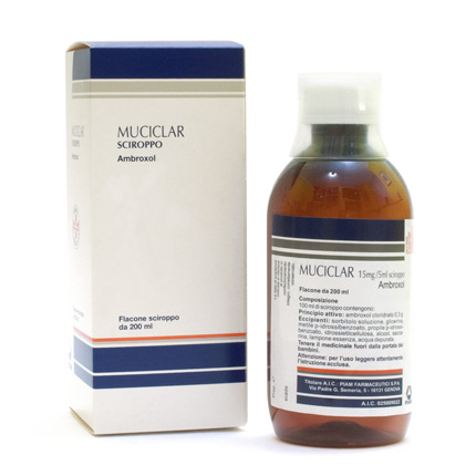 MUCICLAR*SCIR 200ML 15MG/5ML - Luckyfarma.it