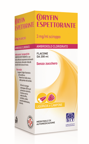 CORYFIN ESPETTORANTE*SCIR200ML - Luckyfarma.it