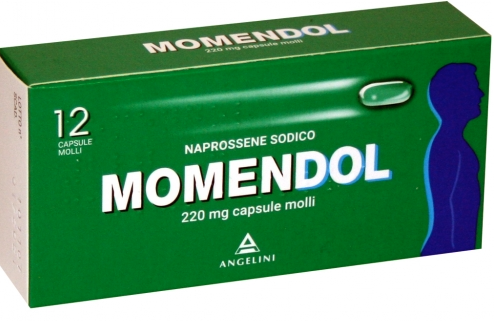 MOMENDOL*12CPS MOLLI 220MG - Luckyfarma.it