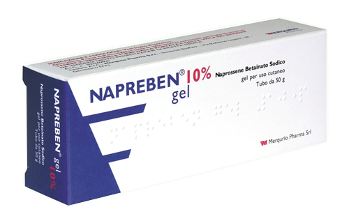 NAPREBEN*GEL 50G 10% - Luckyfarma.it