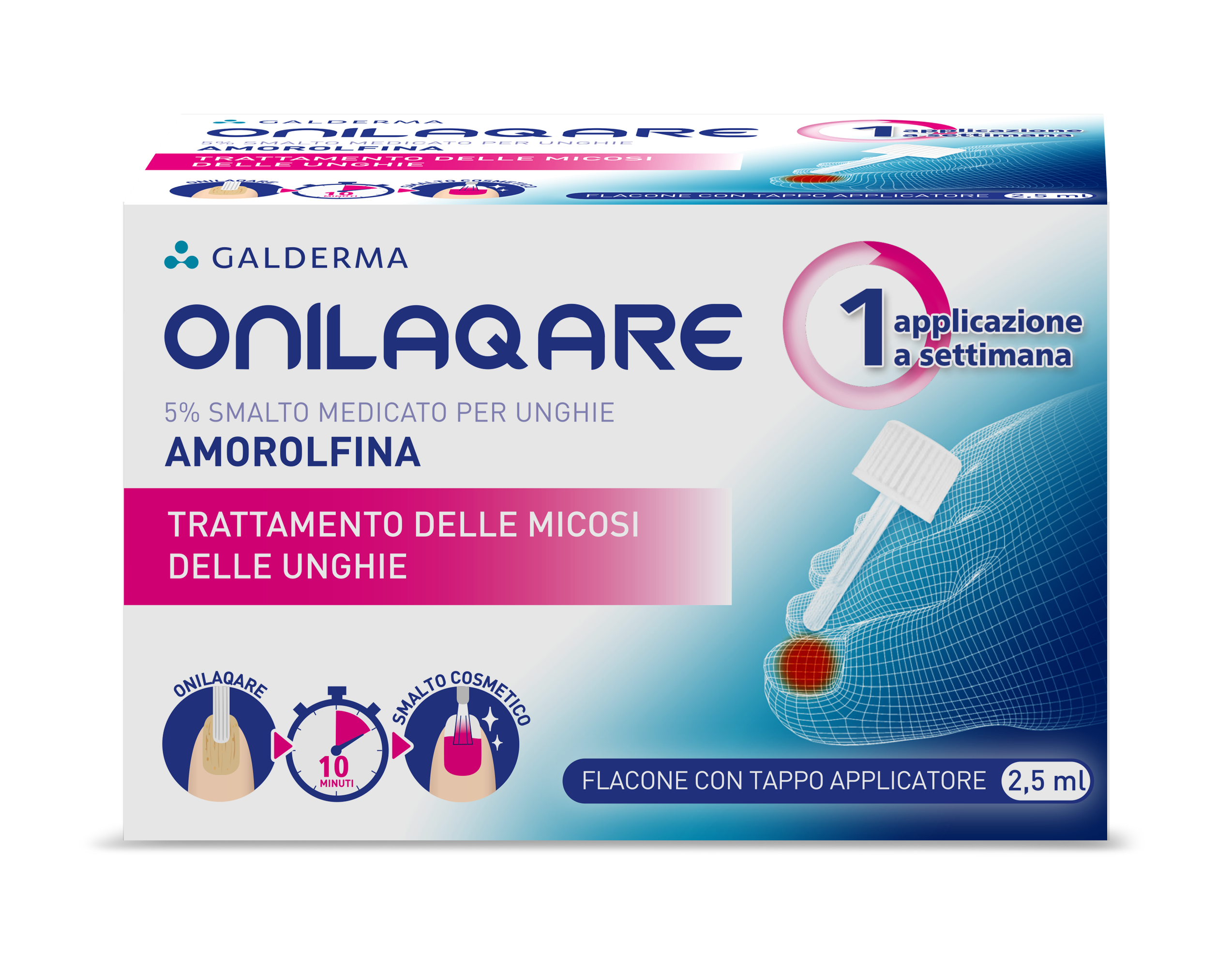 ONILAQARE*SMALTO UNGHIE 2,5ML - Luckyfarma.it