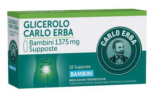 GLICEROLO*BB 18SUPP 1375MG - Luckyfarma.it