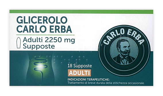 GLICEROLO*AD 18SUPP 2250MG - Luckyfarma.it