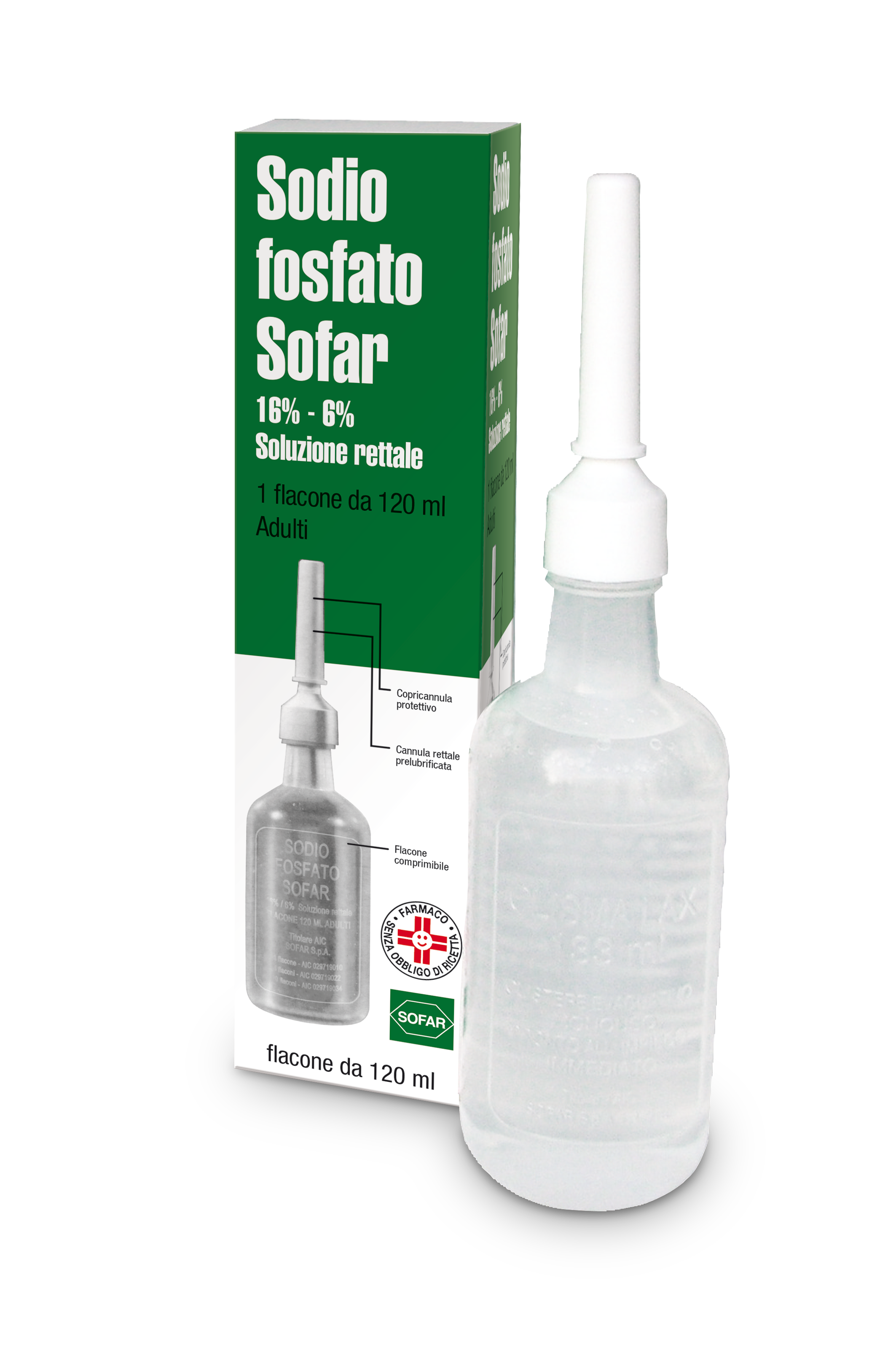 SODIO FOSFATO SOF*RETT 120ML - Luckyfarma.it