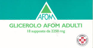 GLICEROLO AFOM*AD 18SUPP2250MG - Luckyfarma.it