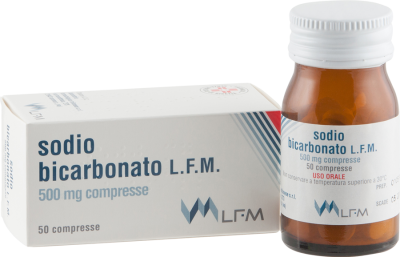 SODIO BICARB*50CPR 500MG FL - Luckyfarma.it