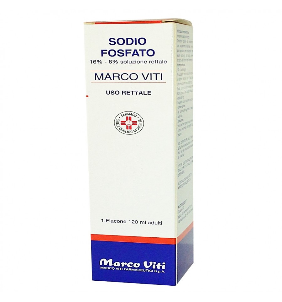 SODIO FOSFATO MV*RETT 120ML - Luckyfarma.it