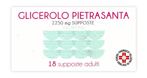 GLICEROLO*AD 18SUPP 2250MG - Luckyfarma.it