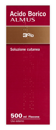 ACIDO BORICO ALM*3% 500ML - Luckyfarma.it