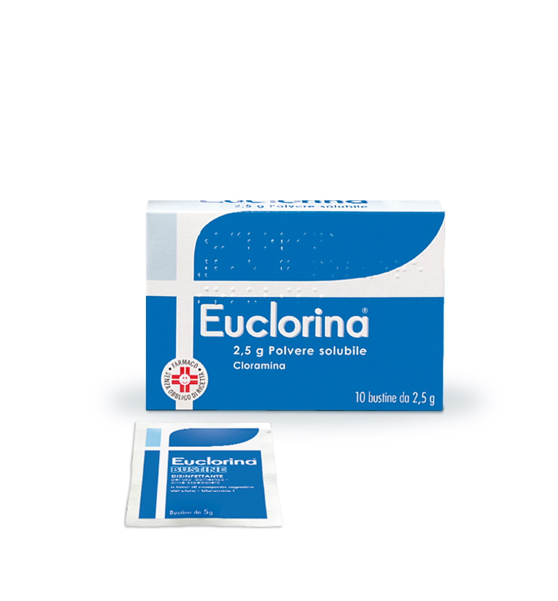 EUCLORINA*POLV SOL 10BUST 2,5G - Luckyfarma.it