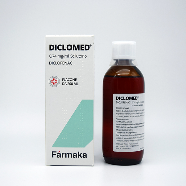 DICLOMED*COLLUT 1FL 200ML - Luckyfarma.it