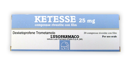 KETESSE*20CPR RIV 25MG - Luckyfarma.it
