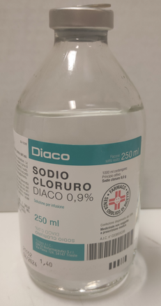 SODIO CLORURO DIACO*0,9% 250ML - Luckyfarma.it