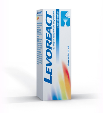 LEVOREACT*SPRAY NAS 10ML 0,5MG - Luckyfarma.it