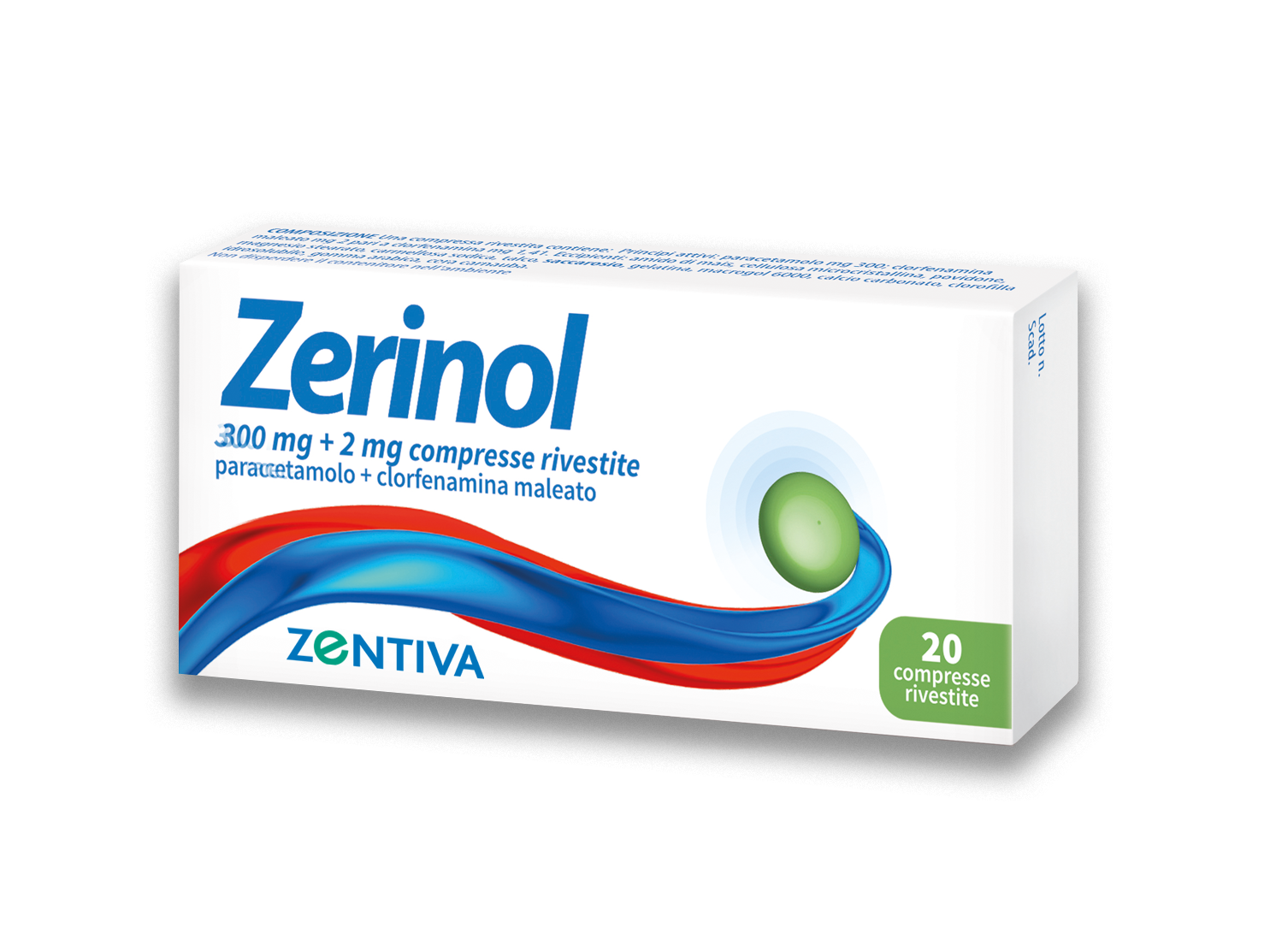 ZERINOL*20CPR RIV 300MG+2MG - Luckyfarma.it