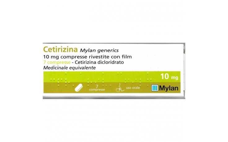 CETIRIZINA MY*7CPR RIV 10MG - Luckyfarma.it