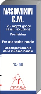 NASOMIXIN CM*GTT 15ML 2,5MG/ML - Luckyfarma.it