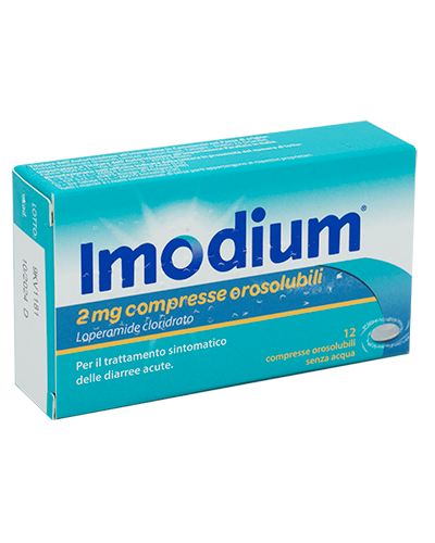 IMODIUM*12CPR OROSOL 2MG - Luckyfarma.it