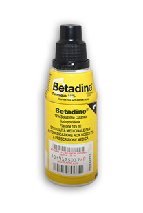 BETADINE*SOLUZ CUT 125ML 10% - Luckyfarma.it