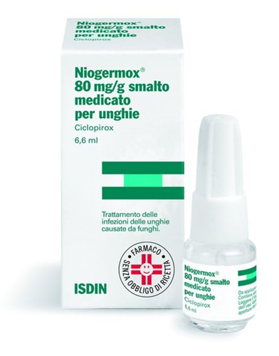 NIOGERMOX*SMALTO UNGHIE 6,6ML - Luckyfarma.it