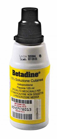 BETADINE*SOLUZ CUT 125ML 10% - Luckyfarma.it