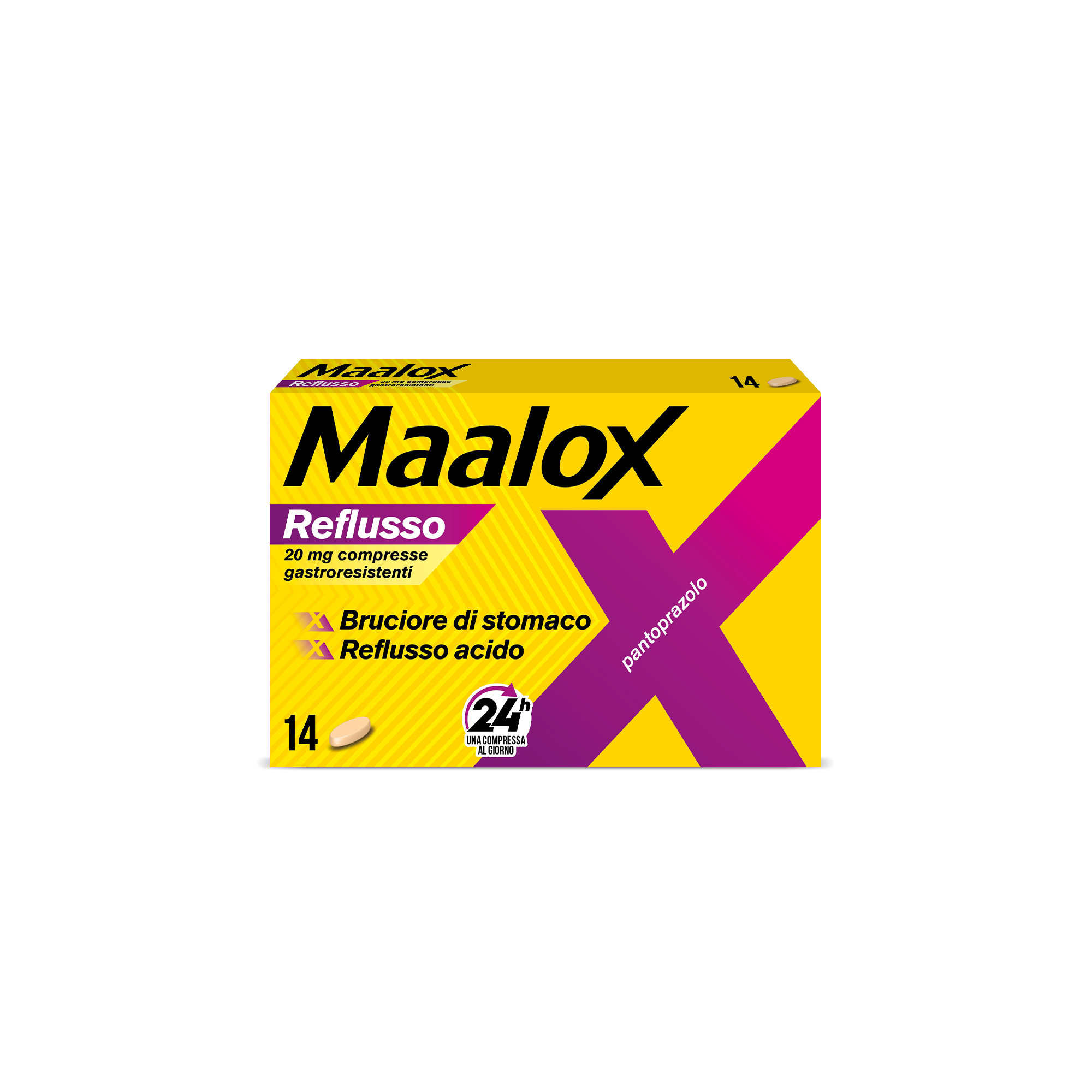 MAALOX REFLUSSO*14CPR 20MG - Luckyfarma.it