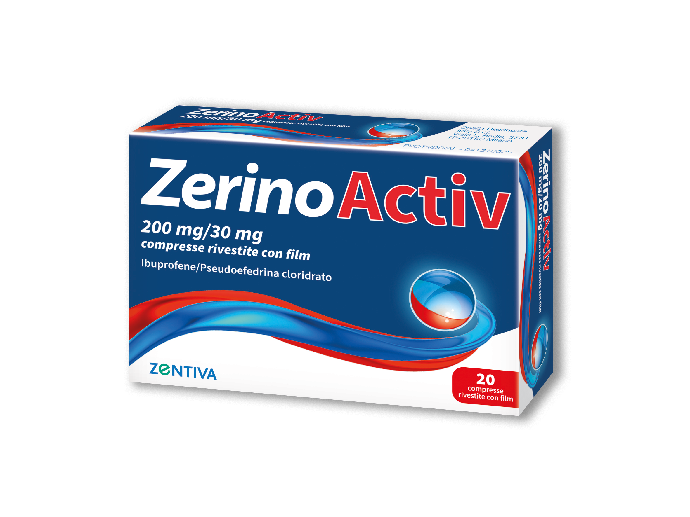 ZERINOACTIV*20CPR 200MG+30MG - Luckyfarma.it