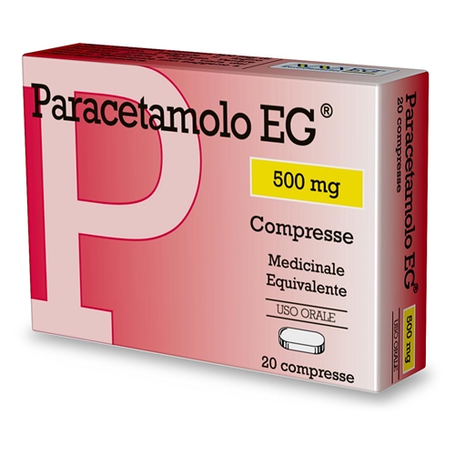 PARACETAMOLO EG*20CPR 500MG - Luckyfarma.it