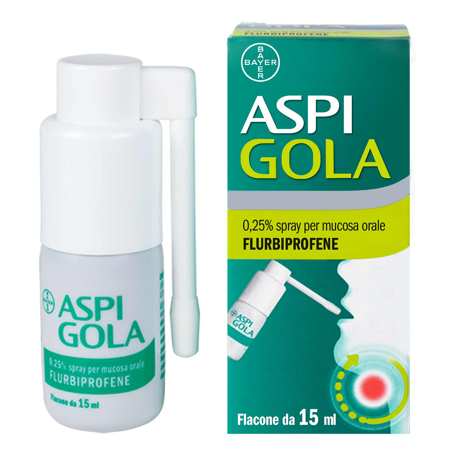 ASPI GOLA*OS SPRAY 15ML 0,25% - Luckyfarma.it